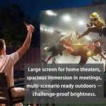 Full product view of the premium imported projector replacement part with secure packaging