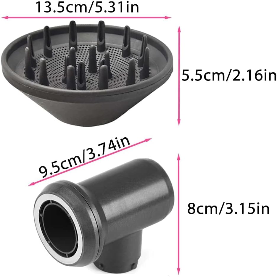 Diffuser & Adaptor Attachment Set for Dyson Airwrap, Concentrator & Adapter - Image 8