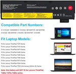 Estengpro thin profile laptop battery demonstrating original dimensions and form factor
