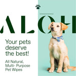 Alo all natural premium USA imported pet wipes for Indian pet parents