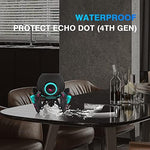 Skailing Echo Dot holder positioned on a home office desk
