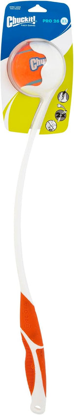 Chuckit! Sport 26L Dog Ball Launcher - Includes a 3-inch Diameter Large Ball for Dogs 60-100 Pounds - Manual Thrower for Dog Balls With a Slim Ergonomic Handle - 26-inch Length - Image 9