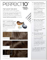 Clairol salon inspired permanent hair dye application instructions and gloves