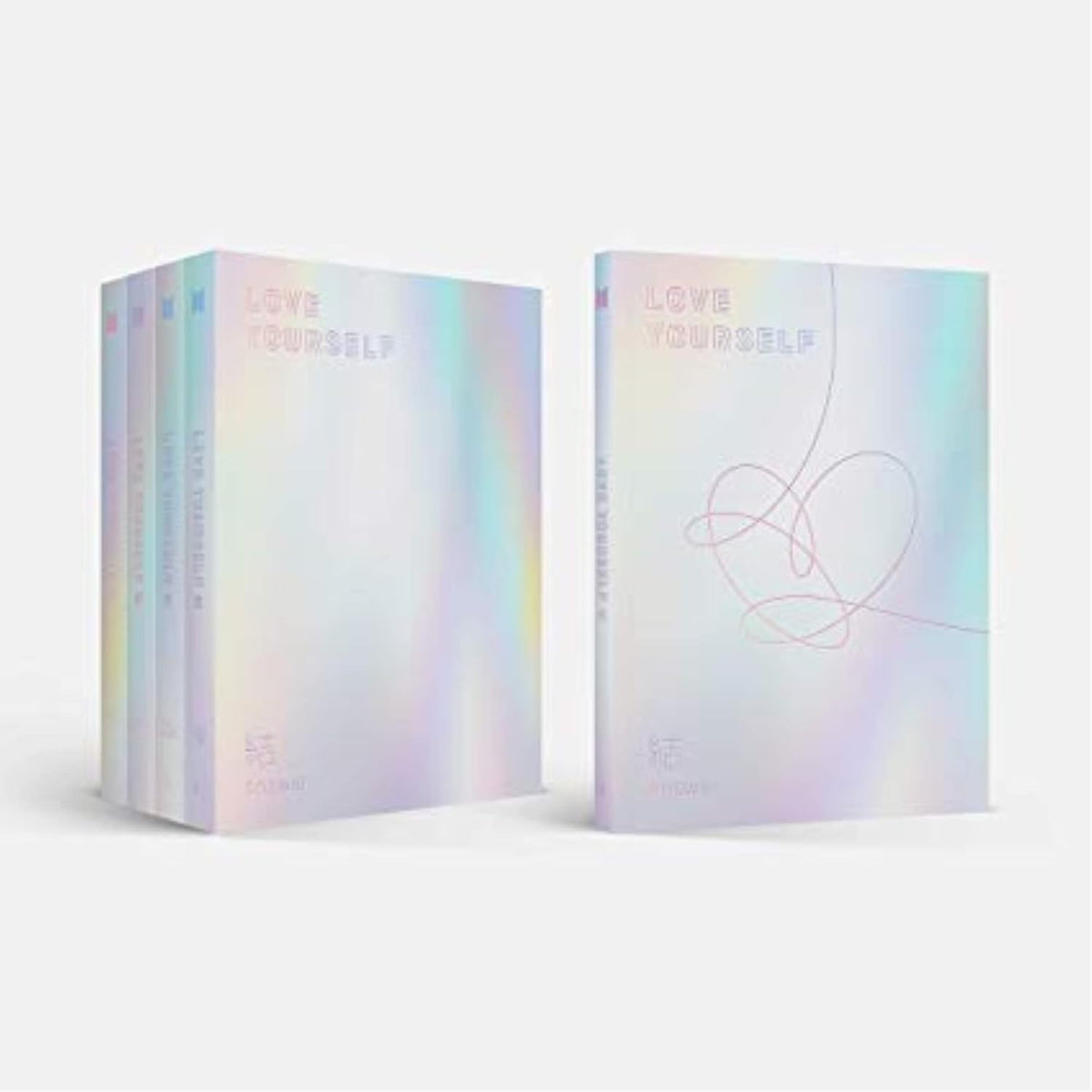 BTS Love Yourself Answer 4th album front view packaging and covers.