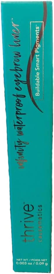 Thrive Causemetics Infinity Waterproof Eyebrow Liner front view authentic USA beauty product