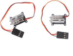Wishiot micro linear digital servo front view showing size and dual unit package