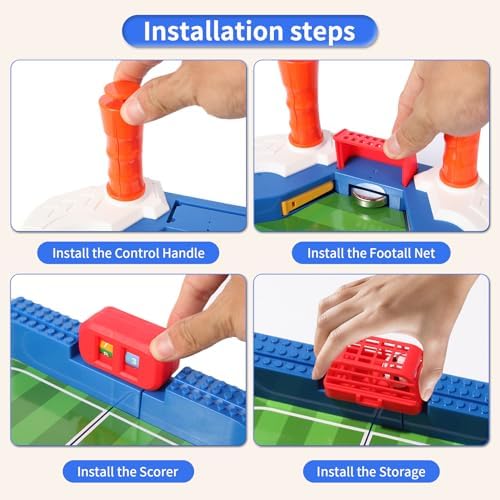 SOGLIM interactive family playroom party game two player setup on coffee table