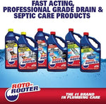 Roto-Rooter dual action septic treatment for plumbing pipe safety