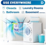 The 6 count packaging of Dry & Dry 7 ounce moisture absorbers for home use.