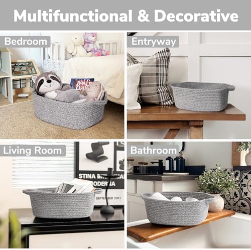 CHICVITA multipurpose home storage bin displayed flat and folded for storage