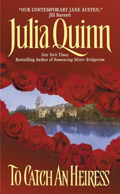 Julia Quinn To Catch An Heiress mass market paperback novel front view for historical romance book collectors