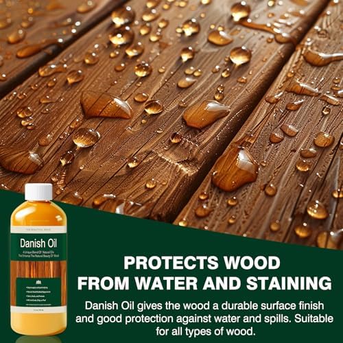 Application of Liizousuda food safe wood oil on wooden board