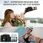 Yatao 6K video creator setup with wide angle lens option attached