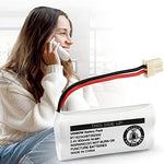 VANBOW communication handset battery pack demonstrating proper size dimensions and wire length.