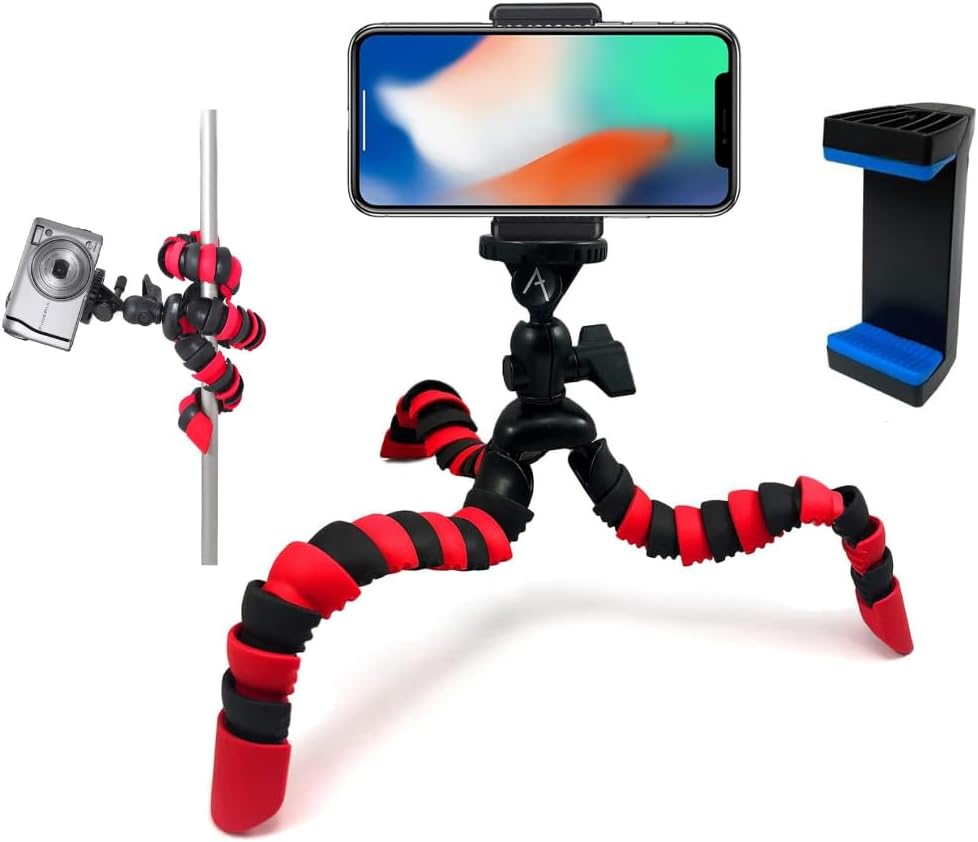 Acuvar flexible phone tripod front view
