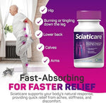 Close up of Vita Sciences Sciaticare capsule bottle