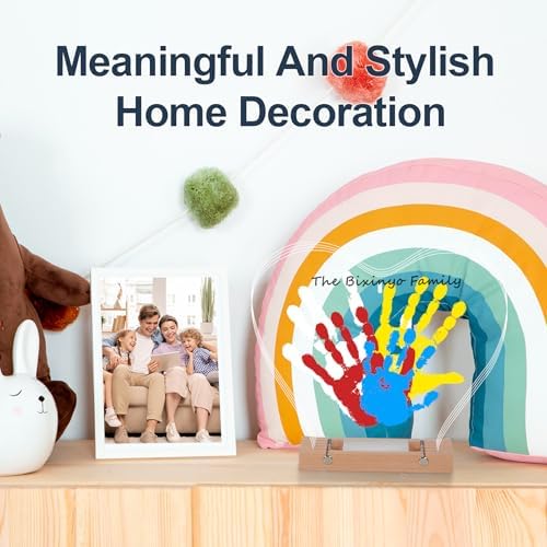 Bixinyo customizable night light keepsake packaging displaying all included assembly components