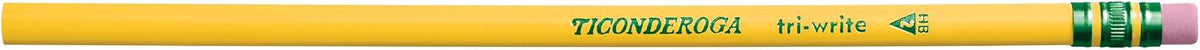 Ticonderoga 2HB soft pencils close up