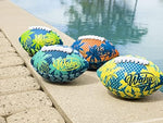 Authentic imported Wahu water football packaging detail