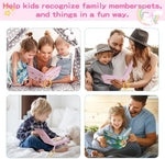 Rhoxshy two pack infant keepsake photo book packaging displaying both colorful designs