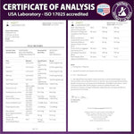 Neumina NAD+ booster supplement nutritional facts panel
