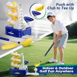 Top view of EagleStone toddler golf set assembly