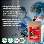 Pure Schisandra chinensis berry extract powder for liver support and stress relief.