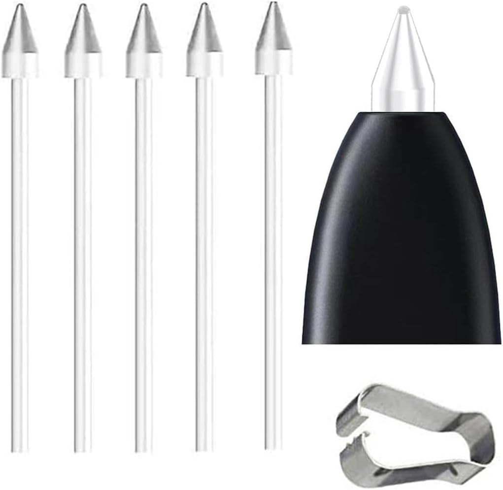 Black soft replacement nibs compatible with Galaxy Tab S9 Ultra