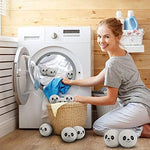 MaHonestFelt hypoallergenic reusable laundry dryer balls set of six for gentle fabric care