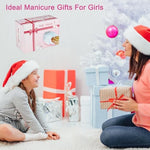 White portable nail air dryer for regular polish