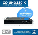 Orei 4K HDMI extender technical setup diagram