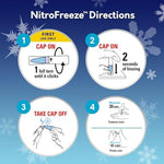 Compound W Nitro Freeze application process for foot warts