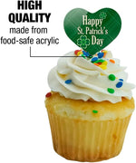 Graphics and More acrylic holiday cupcake picks showing design detail
