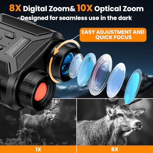 Digital night vision camera body showcasing the lightweight premium composite construction