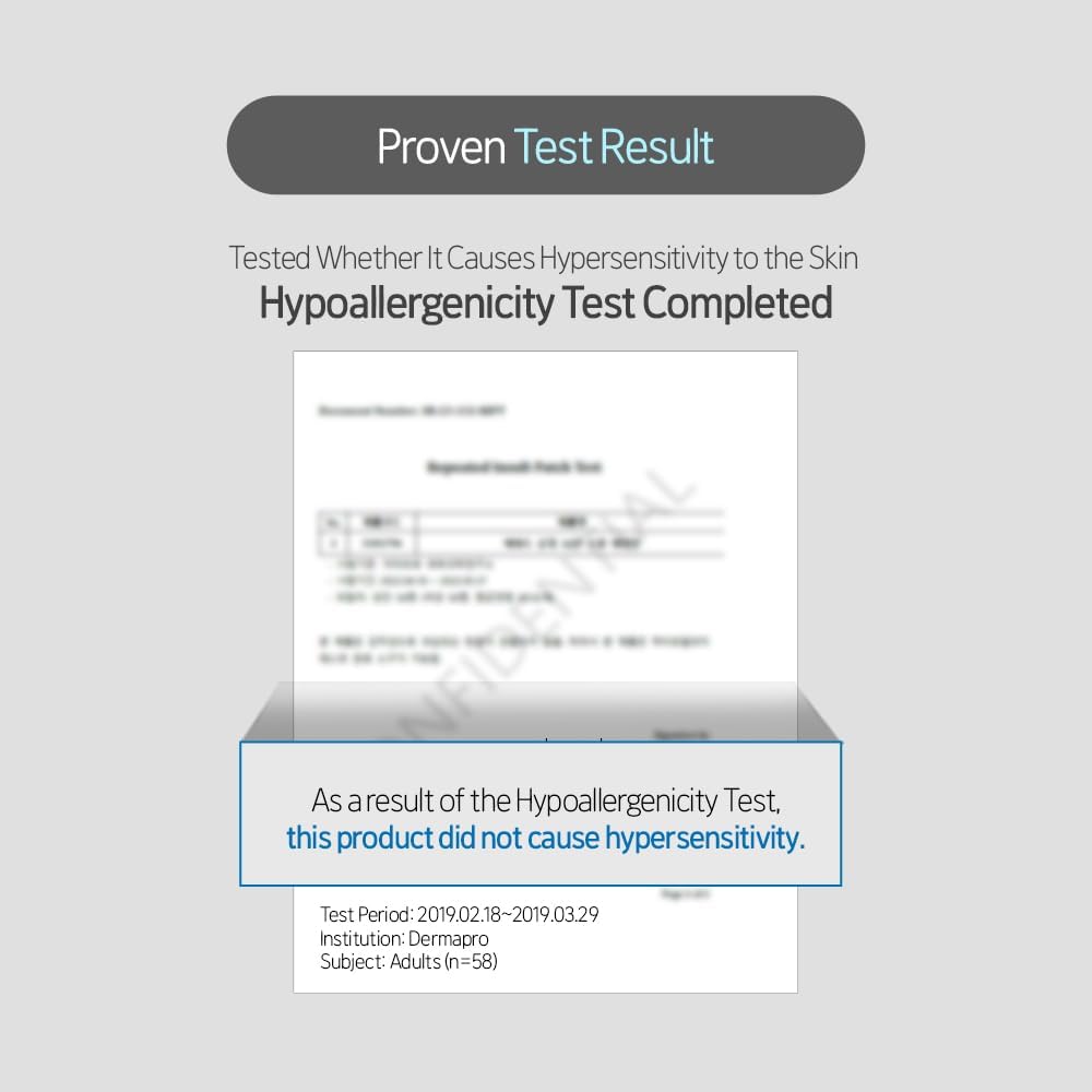 Back of the packaging showing the application steps for the low pH bamboo sheet mask