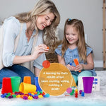 Bmag counting bears set with sorting cups and activity cards for toddlers