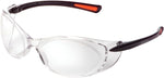 Global Industrial frameless safety glasses front view protective eyewear