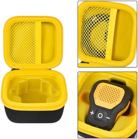 Comecase zipper speaker bag with heavy duty carabiner attached