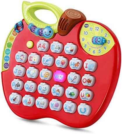 VTech preschool learning toy clock hand close up view