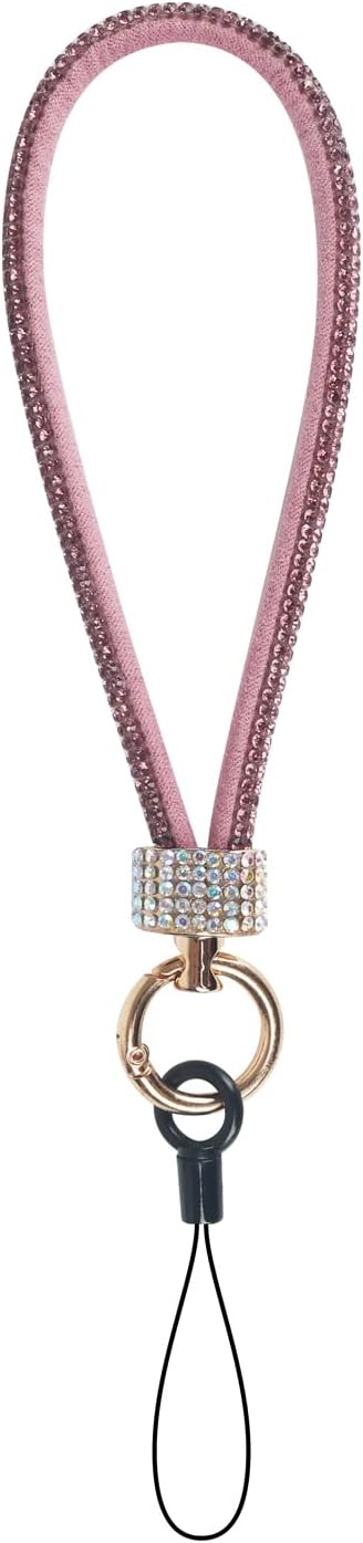 LUVI Phone Charm Chain Diamond Wrist strap Rhinestone Bling Glitter Lanyard String Bracelet Keychain Cute Fashion for Women - Image 10