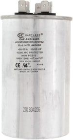 50/5 uF 50+5 MFD 370V/440V Dual Run Start Round AC Capacitor for 50 5 uF 370/440 Volt VAC Air Conditioner Capacitor for AC Unit Fan Motor Start, Heat Pump, Condenser Straight Cool - Image 11