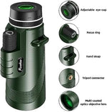 Pankoo monocular set with carrying bag and accessories