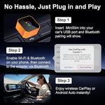 Tryshop adapter showing sleek black glass top design