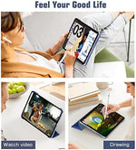 TiMOVO shock absorbent tablet cover protecting device corners from an accidental low level drop