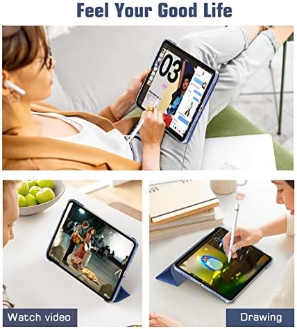 TiMOVO shock absorbent tablet cover protecting device corners from an accidental low level drop