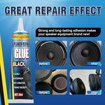 Strong flexible speaker glue for home audio maintenance