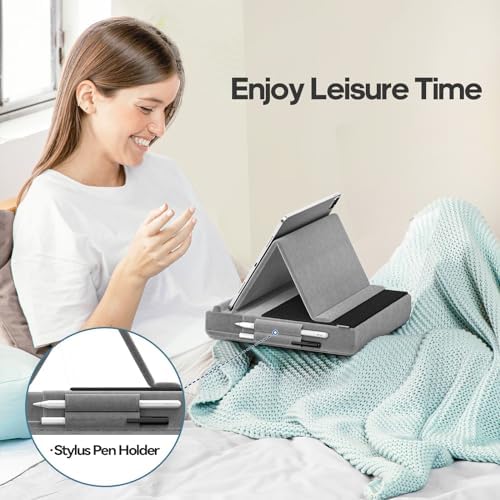 KDD foldable soft pad dock used on lap in bed surface