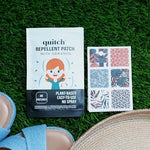 Authentic Quitch geraniol insect repellent patches pack
