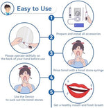 USB rechargeable tonsil stone removal tool kit accessories