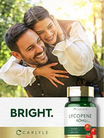 Carlyle lycopene forty milligrams heart health support supplement bottle back view